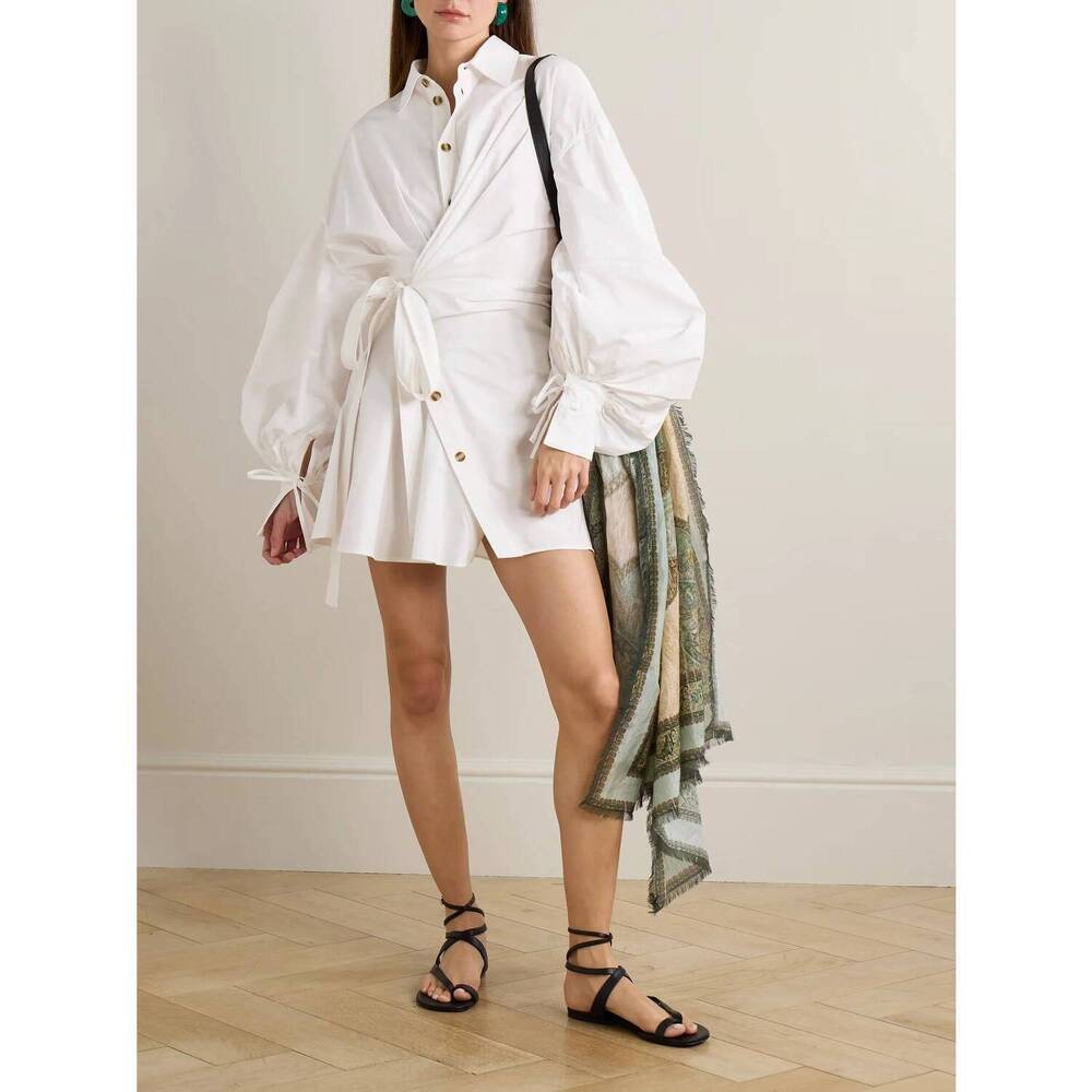 NEW PEEKSKILL rebellion mini dress in white